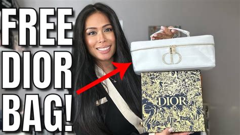 dior promo code free gift|free Dior pouch with purchase.